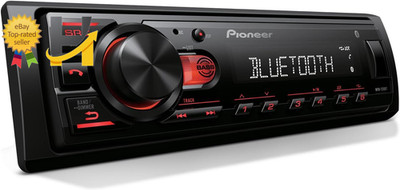 Pioneer MVH-S110BT 1-Din Digital Media Receiver Car Stereo   Bluetooth, Black