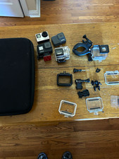 GoPro Action Camera Accessory Bundle w/ Mounts, Cases, Carry Bag