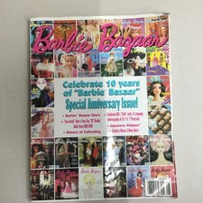 Vintage Barbie Bazaar Magazine Special 10 Year Anniversary 1998 Fold Out Cover