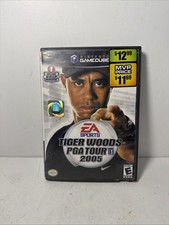 TIGER WOODS PGA TOUR 2005 FOR NINTENDO GAMECUBE Tested Free Shipping