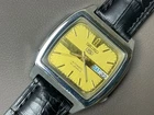 Vintage Seiko 5 7S26-5860 Metallic Yellow Dial 35mm Men's Watch