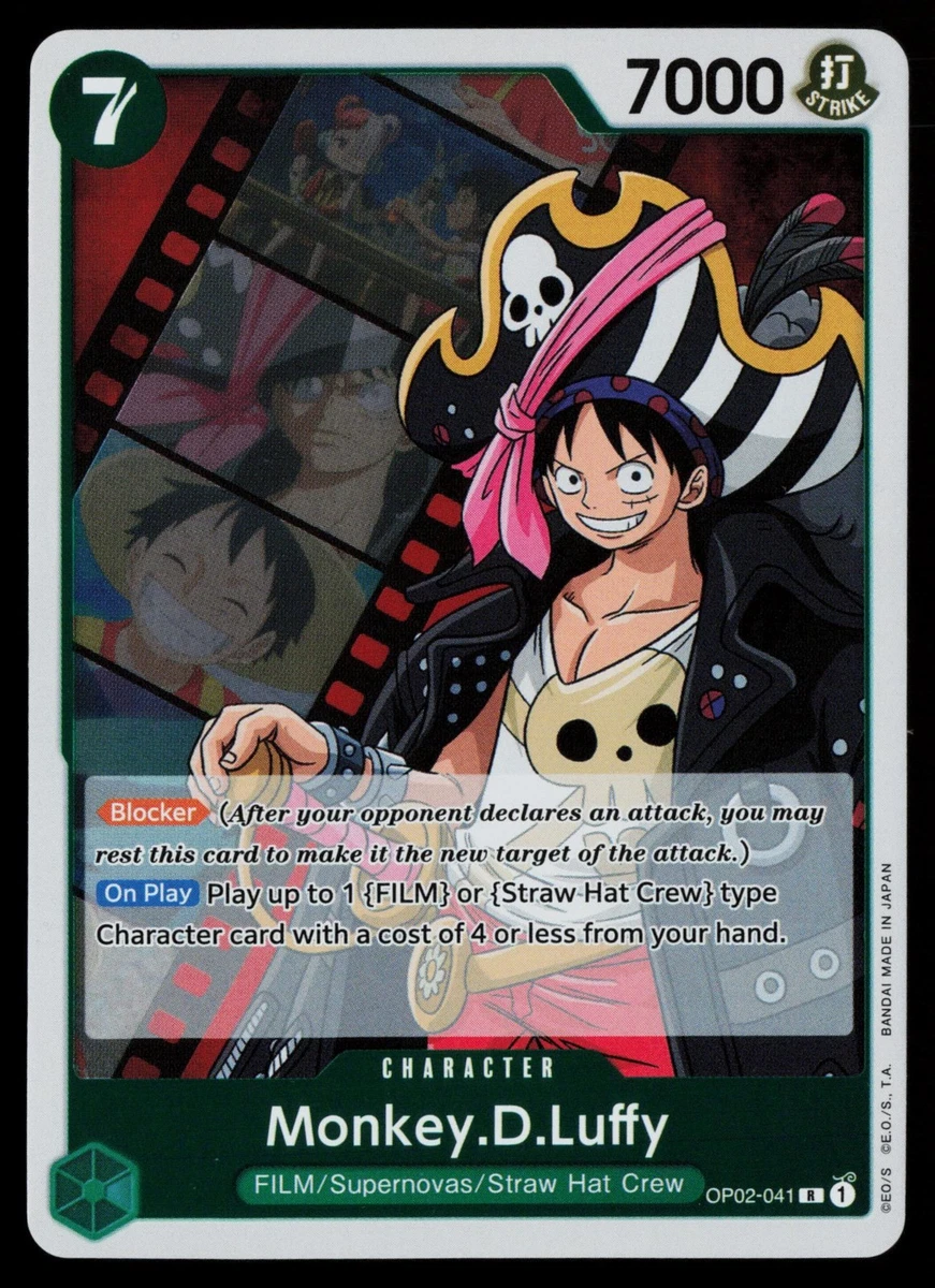 Monkey.D.Luffy OP02-041 Paramount War for sale | eBay