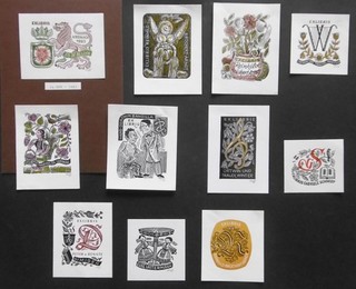 HERMANN HUFFERT Exlibris Konvolut
