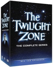 TWILIGHT ZONE: THE COMPLETE SERIES DVD, 2013, 25-Disc Set ALL 156 EP--BOX 100
