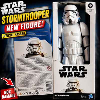 Star Wars Stormtrooper Action Figure 12'' Hasbro Disney Toy 4+ NEW