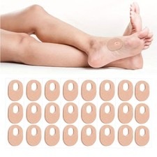 36 Pcs Callus Pads Soft Felt Oval Shape Corn Pads for Bottom of Foot