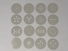 Pampered Chef Cookie Press #1525 Replacement Discs (You Choose)