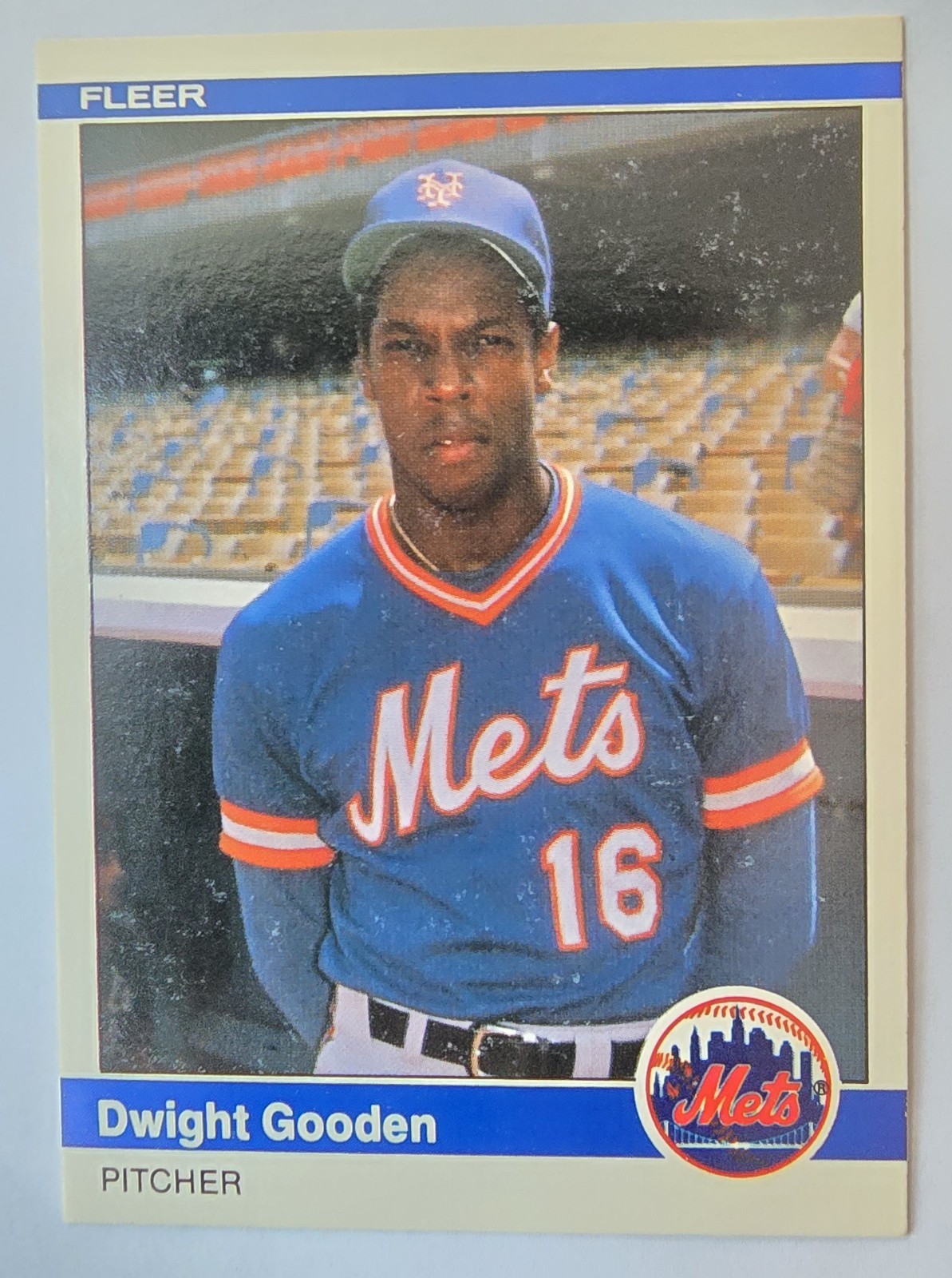 1984 Fleer Update Baseball #U-43 Dwight Gooden RC NRMT-MT