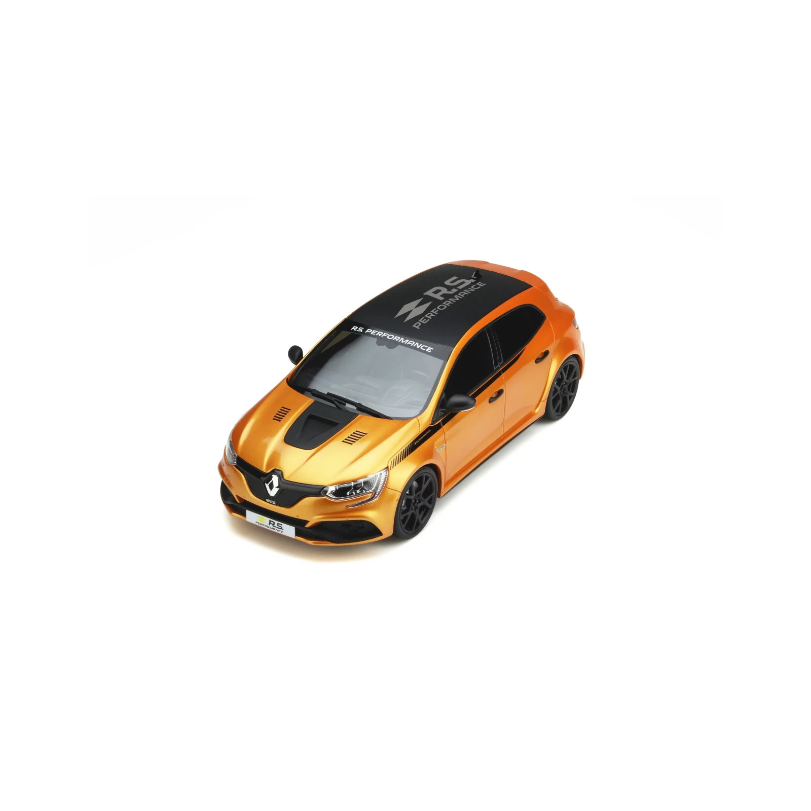 Ottomobile OT899 Mégane 4 RS Performance Kit Orange Tonic voiture miniature 1/18 pour vitrine - 4