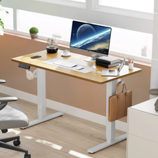 Electric Standing Desk Height Adjustable 40x24 Inch Stand Up Sit Computer Desk