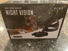 Head-Mounted Night Vision Goggles - Rechargeable Hands Free Night Vision NV8160