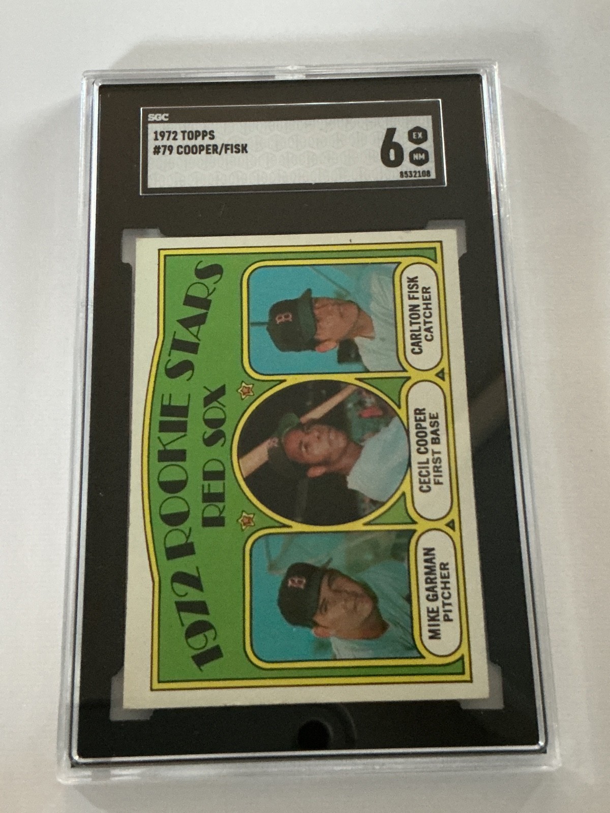Carlton Fisk 1972 Topps #79 Rookie Stars Price Guide - Sports Card 