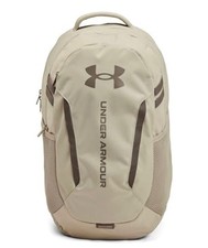 Under Armour Men's Ua Hustle 6.0 Solid-Color Backpack - Khaki Base/Taupe Dusk