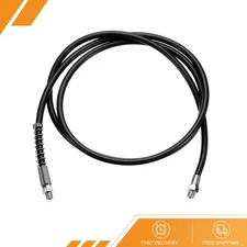 Grease Gun Hose 78.7" 10000 PSI Spring Flex High Pressure Quick Release Grease