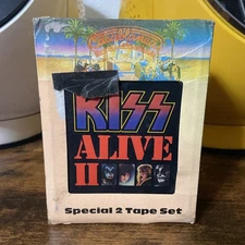 Kiss- Alive 2- Restored 8 Track Tape - New Pad and Splice