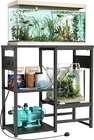 Fish Tank Stand 4 Tier w/ Power Outlets; Aquarium Table 10-20 Gal