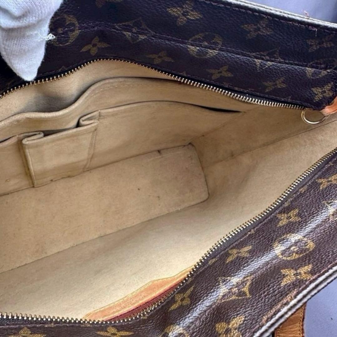 LOUIS VUITTON Luco Tote Bag Handbag M51155 Monogram Brown Women's Auth thumbnail 7