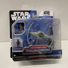 Star Wars Micro Galaxy Squadron Series 10 Tie Advanced Prototype  0214 MOC