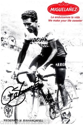 Federico Bahamontes++Autogramm++Tour de France Sieger++