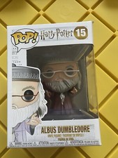 Funko POP! Harry Potter: Albus Dumbledore (con varita) #15 figura de vinilo NUEVO