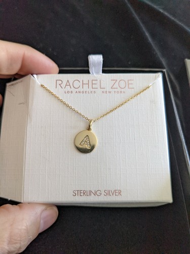 RACHEL ZOE Sterling Silver 925 Necklace 
