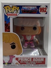 Prince Adam 992 MOTU Funko Pop! Television Vinyl Figure w/ Hard Case