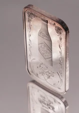 1977 Coca-Cola Huntsville Alabama World Wide Mint 1oz 999 FINE Silver bar C3547