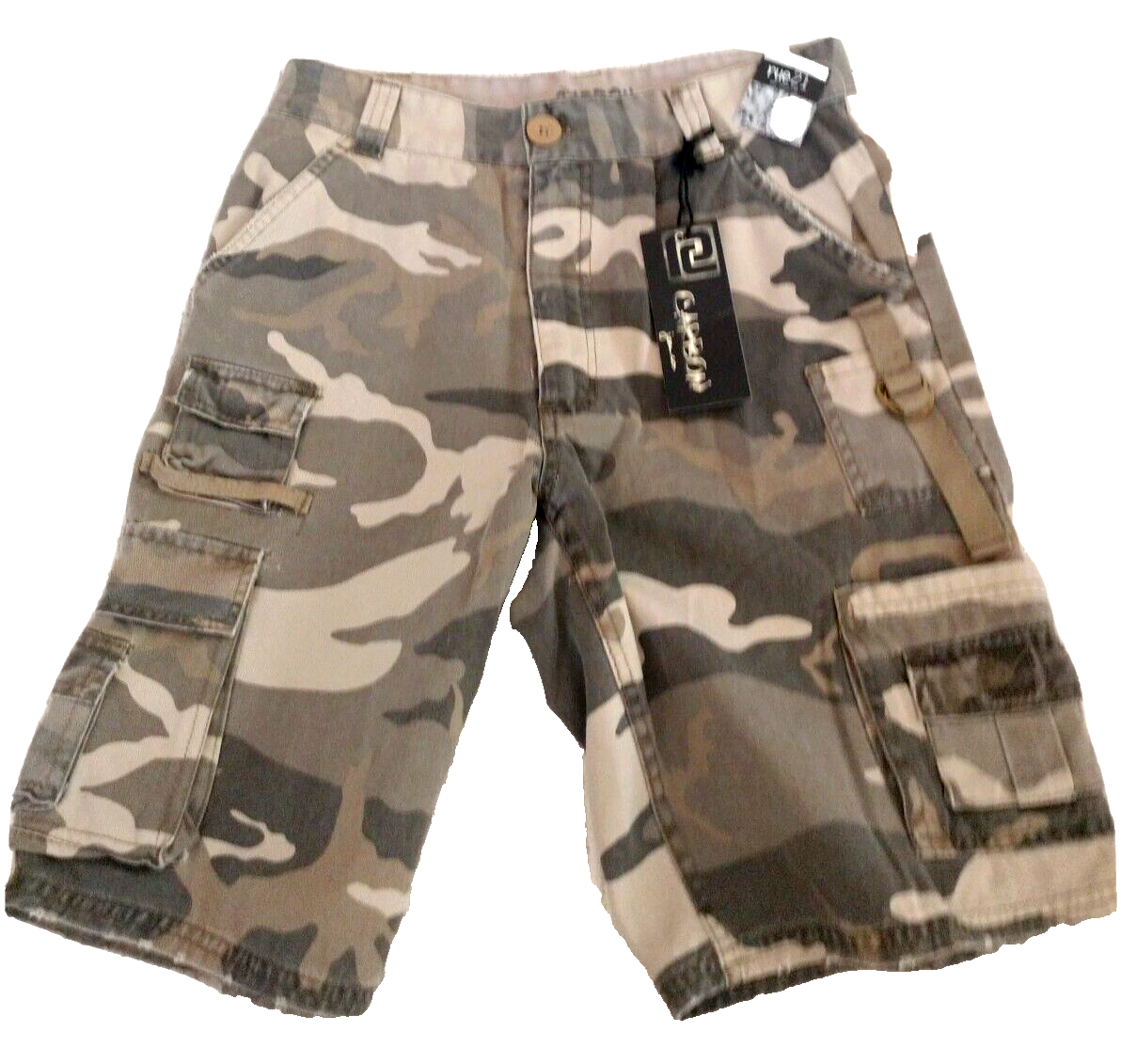 Cargo Camo Shorts Camouflage Carbon Rue 21 Men's 29 Green Army New