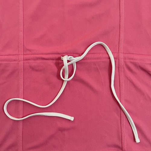 Ellesse Women's Round Neck Long Top With Drawstring Solid Pink M - Picture 4 of 11