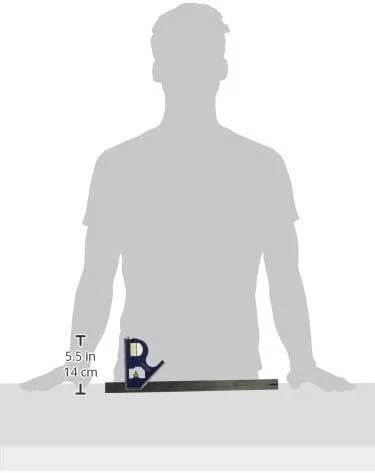 Irwin Tools 16 pulgadas combinación de metal cuadrado duradero cuerpo de zinc fundido a prueba de óxido... Foto 4 de 4