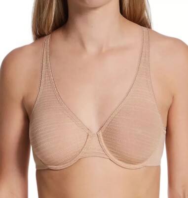 NATORI BRA 734304 REVIVE FULL FIT UNDERWIRE BRA CAFE NEW SIZE 34G