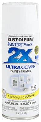 RUST-OLEUM 647-249126 PAINTERS TOUCH ULT CVR2X ENL WH FLAT