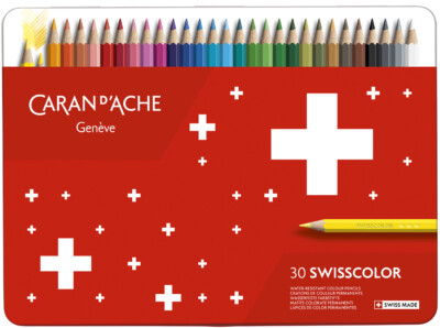 CARAN D'ACHE Buntstifte Swisscolor 30er Metalletui