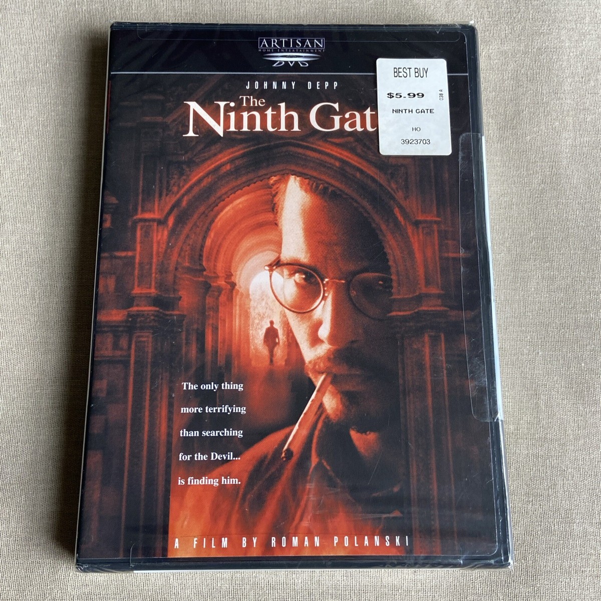 Ninth Gate (DVD 1999 NEW Artisan WS) Neo-Noir Horror Johnny Depp