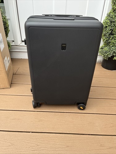 LEVEL8 Elegance Handgepäckkoffer, 20" Hartschalengepäck mit TSA-Schloss schwarz