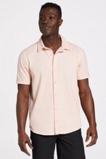 VRST Men's Short Sleeve Button Down Shirt Size S