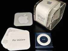 APPLE iPod Shuffle 4 gen 2GB Blu con Scatola APPARENTEMENTE NON FUNZIONANTE