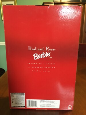 その他 Radiant Rose Barbie 1996 Collector Barbie RADIANT ROSE Redhead Limited Edition