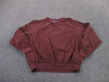 Polo Ralph Lauren Jacket Mens L Red Pullover Track Pony Golf Lined Sport Bomber