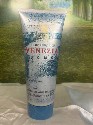VENEZIA UOMO BY LAURA BIAGIOTTI 200ML SHOWER AND BATH GEL (NEW)