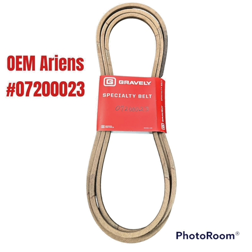 Hustler Raptor 52 Inch Deck Belt 1/2x145 Ikon XD 52 Deck Belt For