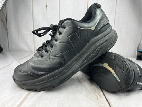 Valor LTR Leather Black Running Shoes 