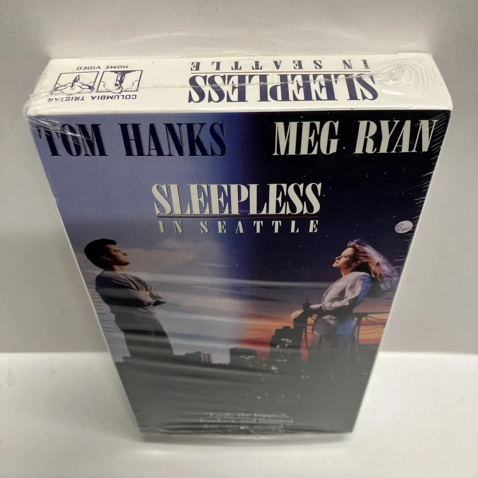 Sleepless in Seattle VHS -1993 Date Movie Tape Tom Hanks Meg Ryan Watermarks USA - Image 2 of 4