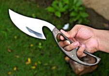 Custom HandMade Hunting Bowie Knife High Polish CR12 Stainless Steel Blade 2874