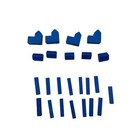 Settlers of Catan Blue Road City Settlement Wood Replacement Game Part Pieces — photo 1