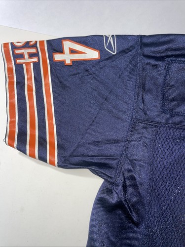 Reebok NFL Chicago Bears Boys Size Medium Jersey Shirt Top Polyester Vneck 54 Ur - Picture 8 of 11