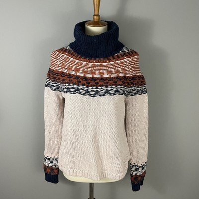 Madewell Brookdale Fair Isle Turtleneck 
