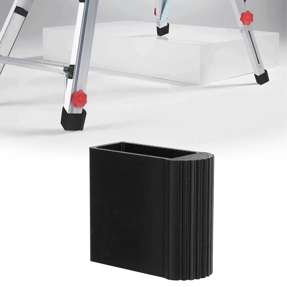 Leiterfüße 50-60x22mm für Traverse Außenschuh Ersatzschuh Ersatzteil Gummifüße - Bild 2 von 4