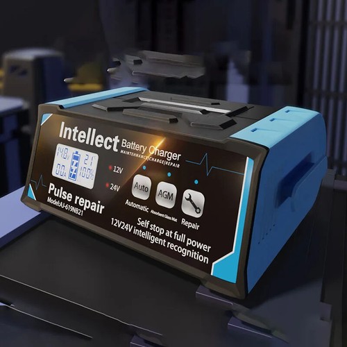 12V-24V Car Battery Charger High Power 210W Smart Pulse Repair Fast Charging - Picture 6 of 24