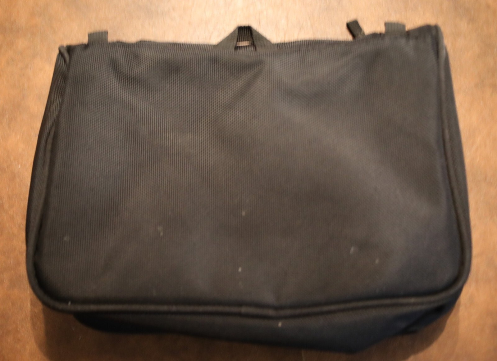 Swiss Gear black toiletries overnight bag case, hanging